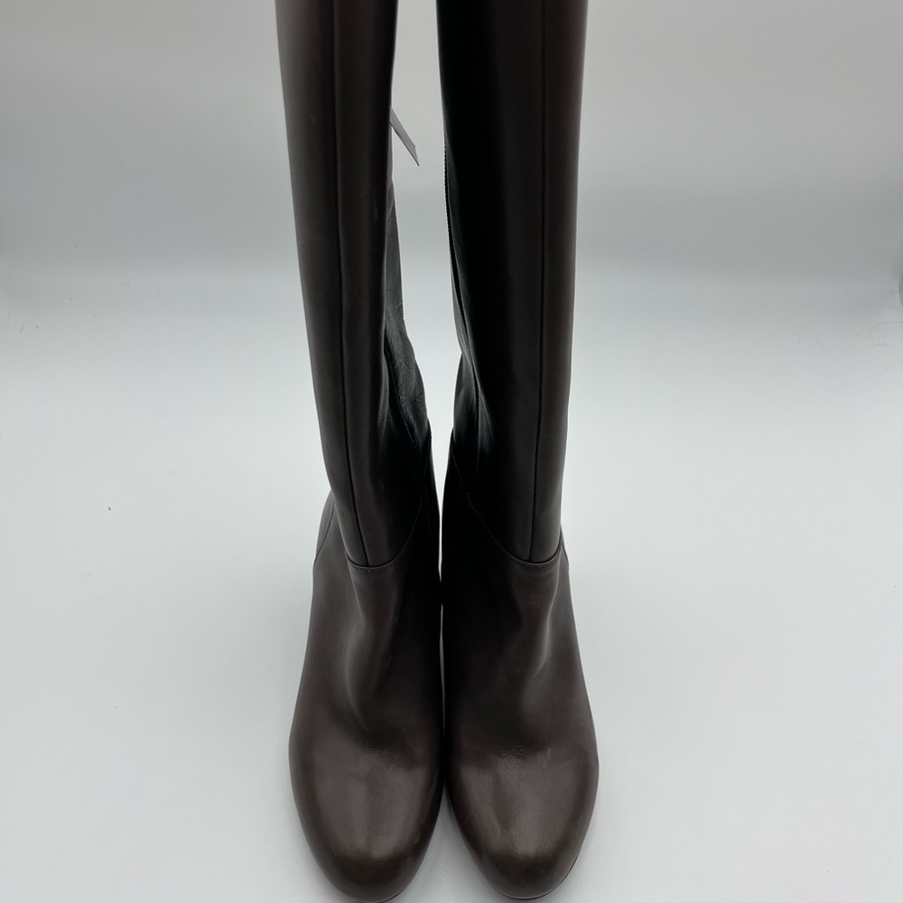 Nine West Dark Brown Over the Knee Boots